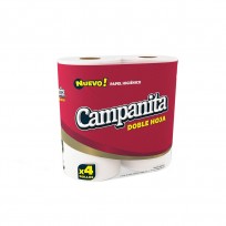 CAMPANITA PAPEL HIGIENICO X4 DOBLE HOJA