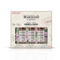 MARCHAND SET COLONIA + CREMA + GEL BERGAMOTA Y ORQUIDEA