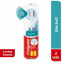 COLGATE CEPILLO SLIM SOFT 2X1