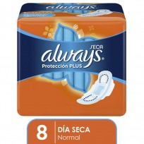ALWAYS X8 PROTECCION PLUS SECA ALAS 