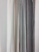 BUNGUIS CORTINA LISA GRIS CLARO