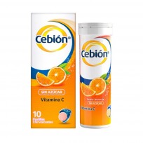 CEBION CON NARANJA 10 COMPRIMIDOS