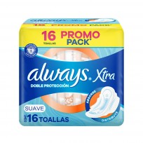 ALWAYS XTRA DOBLE PROTECCION SUAVE X16U