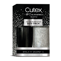 CUTEX ESMALTE DUO GLITTER NOCHE 