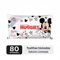 HUGGIES TOALLITAS HUMEDAS CUIDADO 4 EN 1 X80U.