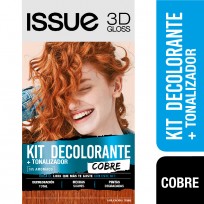 ISSUE KIT DECOLORANTE + TONALIZADOR COBRE 