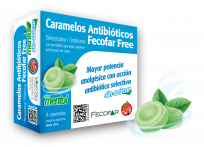 CARAMELOS ANTIBIOTICOS FECOFAR FREE MENTOL SIN AZUCAR