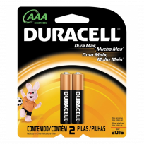 DURACELL PILA AAA X2