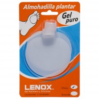 LENOX ALMOHADILLA PLANTAR GEL PURO CHICO X2
