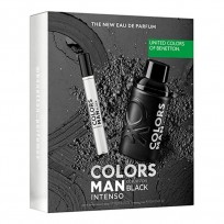 BENETTON BLACK MAN IN.X100 ESTUCHE