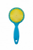 DOMPEL CEPILLO FAVO REDONDO AZUL Y AMARILLO