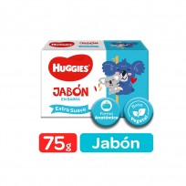 HUGGIES JABON SUAVE X75G.     