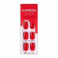 IMPRESS UÑAS AUTO-ADHESIVAS COLOR REDDY OR NOT    