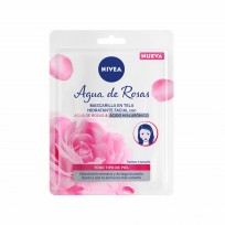 NIVEA ROSE MASCARILLA HIDRATANTE DE TELA X1