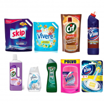 KIT LIMPIEZA DEL HOGAR Y ROPA  9 PRODUCTOS