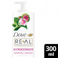 DOVE ENJUAGUE X300 NUTRICION + GERANIO    