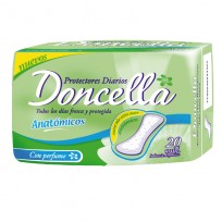 DONCELLA PROTECTORES X20 ANATOMICOS C/PERFUME