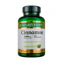 NATURES BOUNTY CINNAMON X60 CÁPSULAS