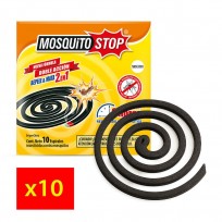 MOSQUITO STOP ESPIRALES X10U. 