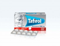 TAFIROL 500MG COMP BLISTER X10 UNIDADES