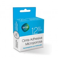TELA ADHESIVA 1.25 CM X 9.00 M MICROP.PAPEL RAC-SYRA