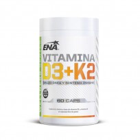 ENA Vitamina D3 + K2 60 Cápsulas