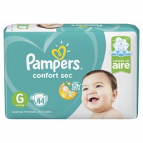 PAMPERS CONFORT SEC X44 G    