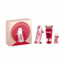 C.H 212 HEROES DAMA EDP X80 SET