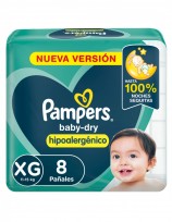 PAMPERS BABYDRY X8 XG         
