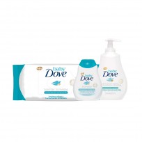 DOVE BABY KIT 3 (TOALLITAS + SH X200 + JABON LIQU)