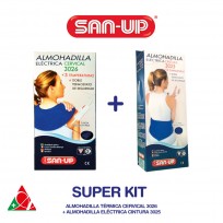 SAN UP KIT ALMOHADILLA CERVICAL 3026 + ALMOHAD CINTURA 