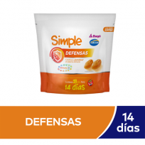 Bago Simple Defensas Doy Pack pastilas de Goma x 28