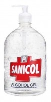 SANICOL ALCOHOL GEL X500      