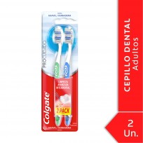 COLGATE CEPILLO 2X1 PRO CUIDADO   