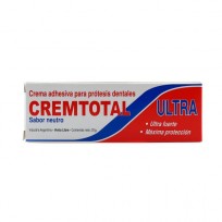 CREMTOTAL ULTRA POMO SIN SABOR ADHESIVO PROTESIS DENTALES X 40 G