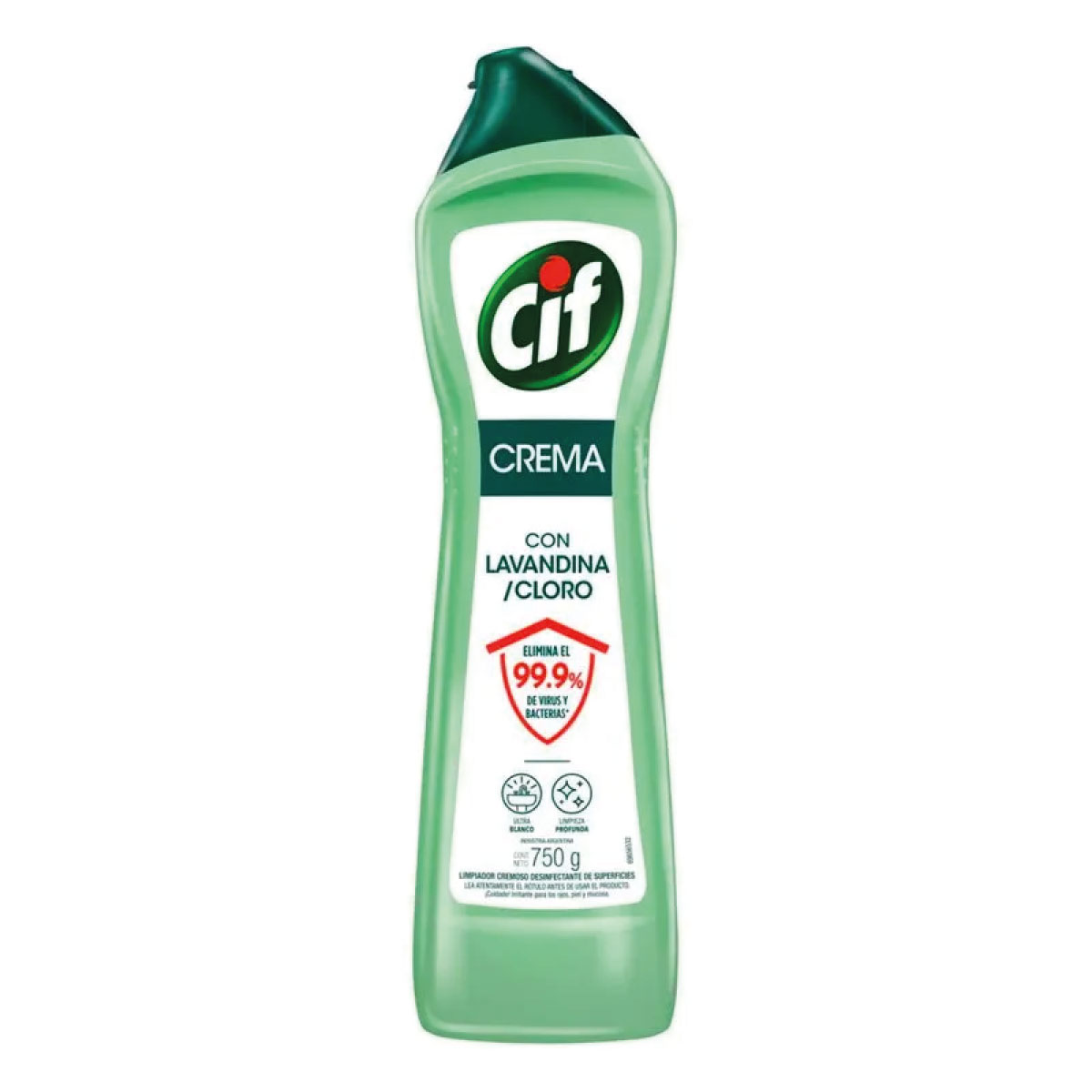 Cif crema lavandina/cloro 750ml – Proveeduria Ampip