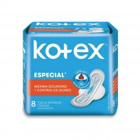 KOTEX TOALLA X8 ESPECIAL      
