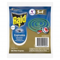 RAID ESPIRALES X 4 U            