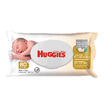 HUGGIES TOALLITAS HUMEDAS TIPO OLEO CALCAREO X80U