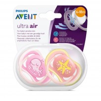 AVENT CHUPETE ULTRA AIR DECO 6-18M