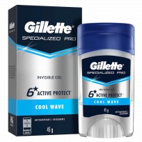 GILLETTE BARRA CLEAR GEL COOL WAVE X45