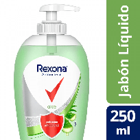 REXONA JABON LIQUIDO X250 ANTIBACTERIAL ALOE