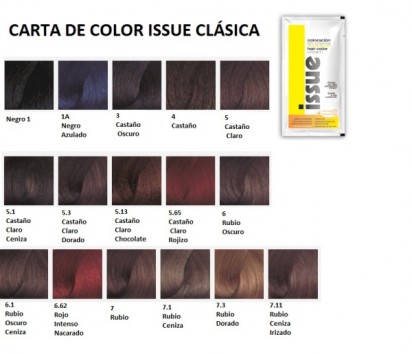 Tintura Issue x 12 Colores a eleccion . Tienda Online 