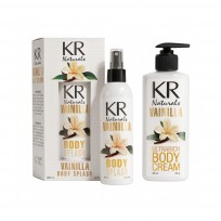 KARINA RABOLINI KIT NATURAL VAINILLA BODY SPLASH + CREMA