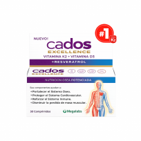 CADOS EXCELLENCE X30 COMPRIMIDOS RECUBIERTOS