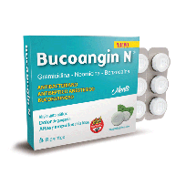 BUCOANGIN N CARAMELOS ANTIBIOTICOS  MENTA X 9 U