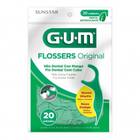 GUM 894 HILO CON HORQUILLA X20 MENTA REFRESCANTE