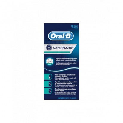 ORAL B HILO DENTAL X50 SUPER FLOSS . Tienda Online Anika Farmacia y