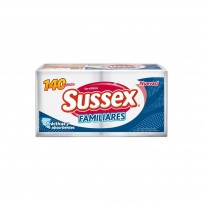 SUSSEX SERVILLETAS X140 BLANCA