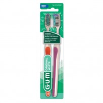 GUM CEPILLO ORIGINAL WHITE MEDIUM X2  